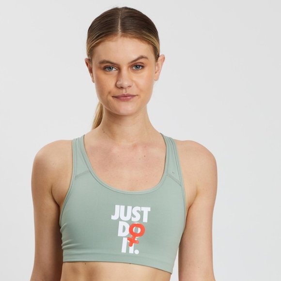 Nike Tops - Nike Rebel Swoosh Just Do It Bra